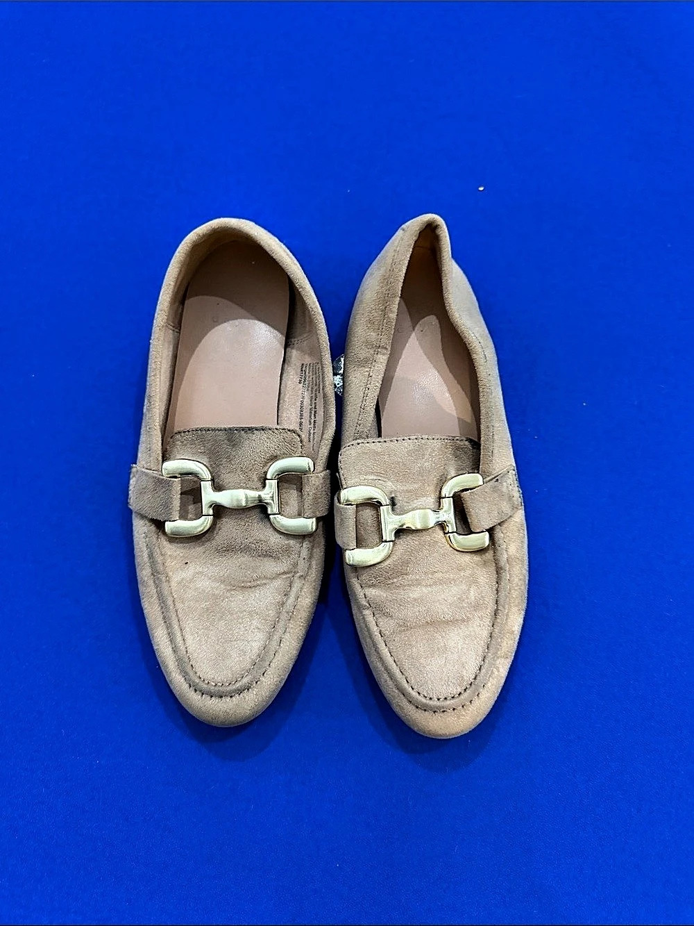 Target Suede Bit Loafers in Brown